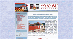 Desktop Screenshot of hollokoivendeghaz.hu